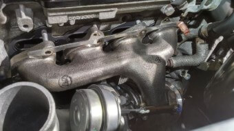 Chevy 1.4L Exhaust Manifold installation