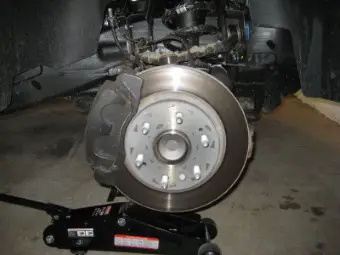 Chevy Silverado 1500 front brakes