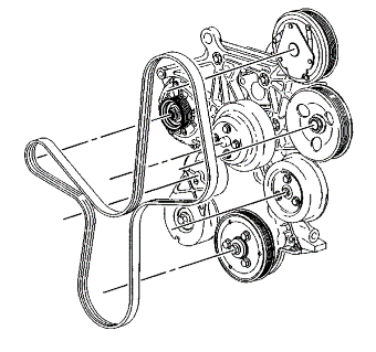 Chevy 2.2L Pulley and Belt installation