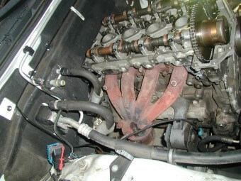 Chevy 2.8L Exhaust Manifold installation