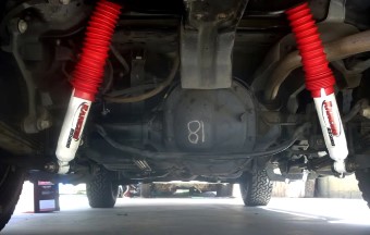 Chevy Silverado 2500 Rear shock