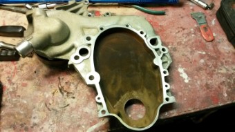 Chevy 3.1L Timing cover installation