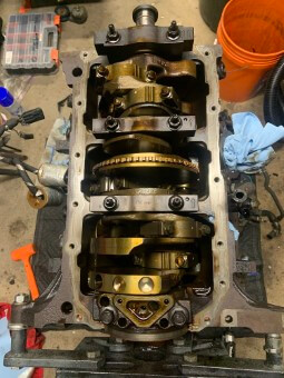 Chevy 3.5L engine block