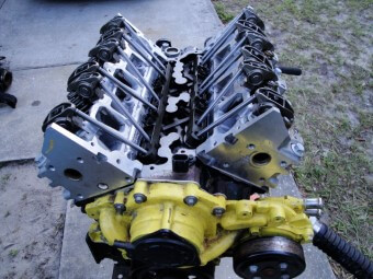 Chevy 3.5L OHV cylinder head installation