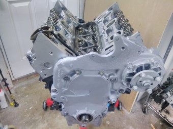 Chevy 3.5L Timing cover installation