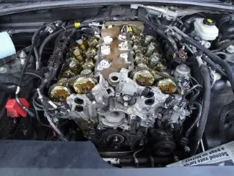 Chevy 3.6L Timing cover installation