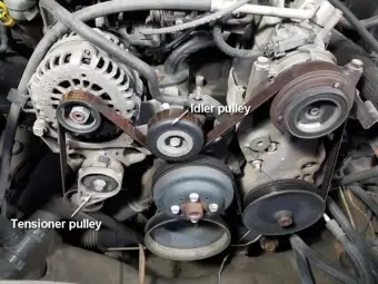 Chevy 4.3L Pulley and Belt installation