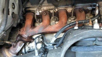 Chevy 8.1L Exhaust Manifold installation