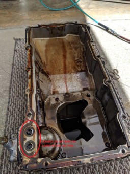 Chevy 8.1L Oil Pan installation