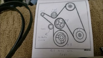 Chevy 8.1L Pulley and Belt installation