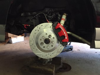 Chevy Corvette Rear brakes