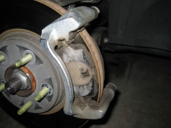 Chevy Malibu front brakes