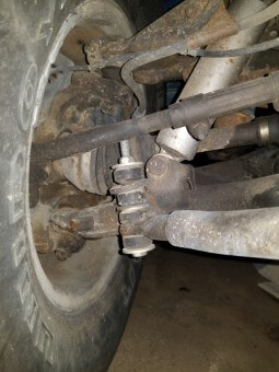 Chevy S-10 swaybar