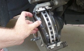 Chevy Traverse front brakes