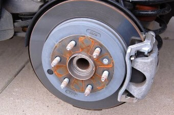 Chevy Traverse Rear brakes